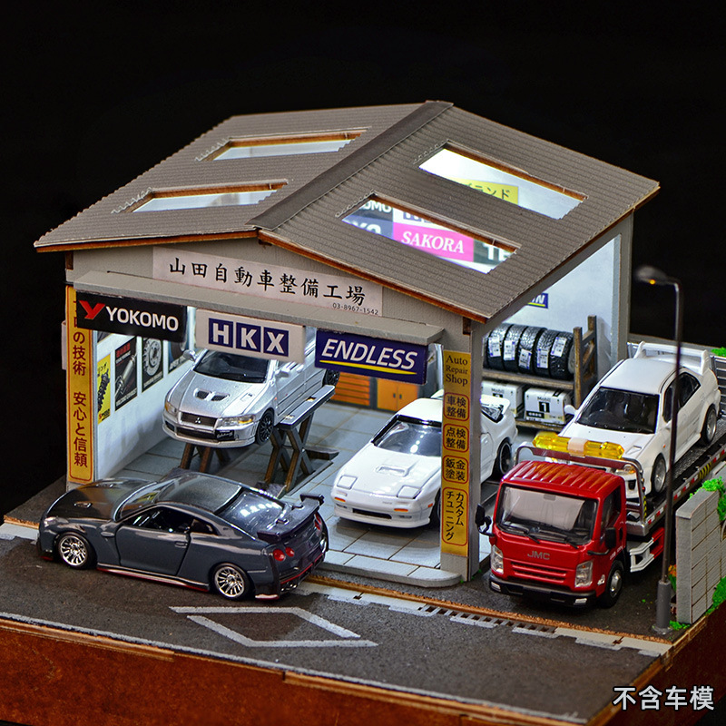 Tools For Garage - Kit Diorama Officina Auto in Scala