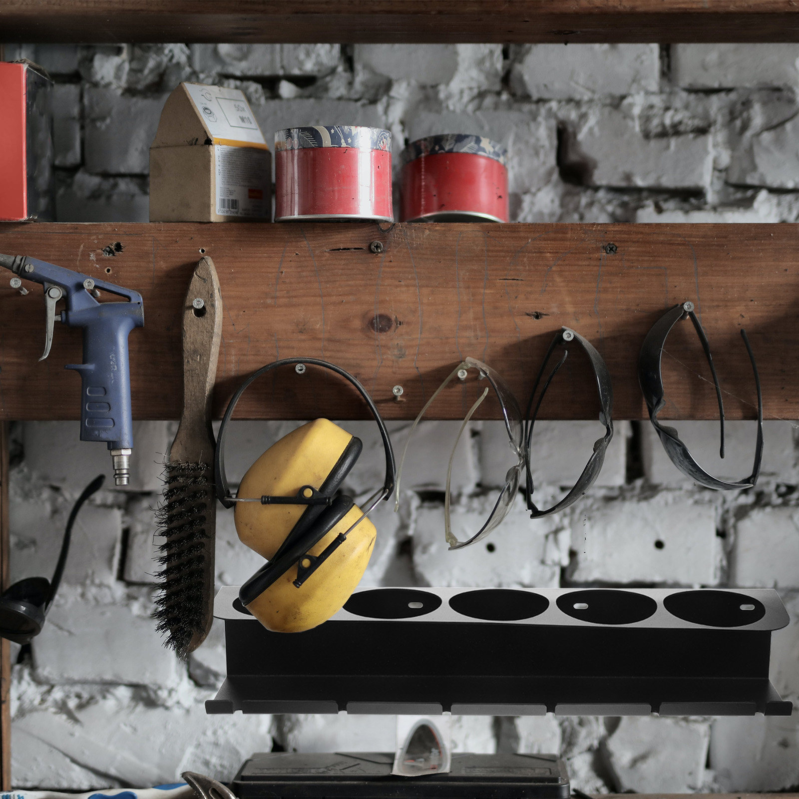 Workshop Tools Holder - 1 Set di Supporti da Parete