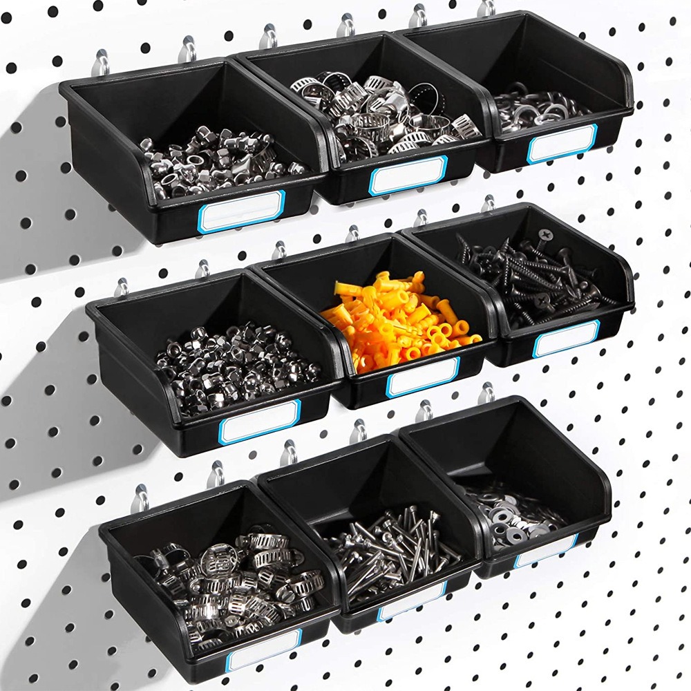 Workshop Tools Holder - 1/6 Set Contenitori per pannelli forati