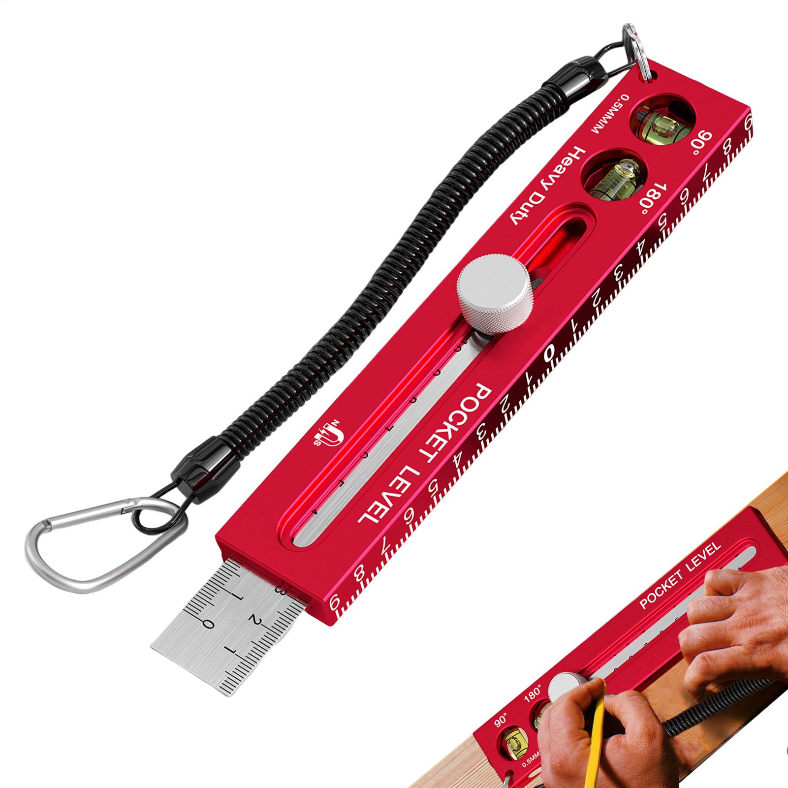 Workshop Layout Tools - Righello Magnetico per Falegnameria, Guida Orizzontale