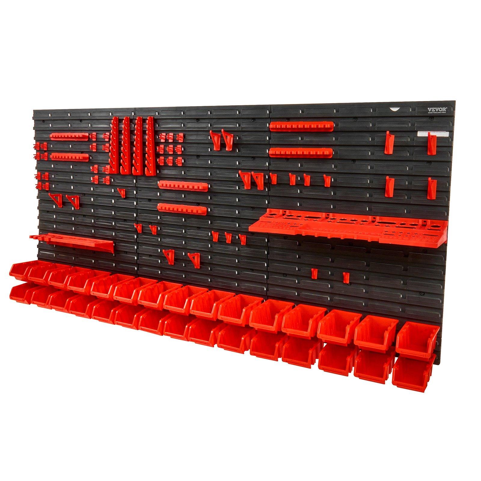 Workshop Tools Holder - Organizzatore da Parete con 30 Scomparti