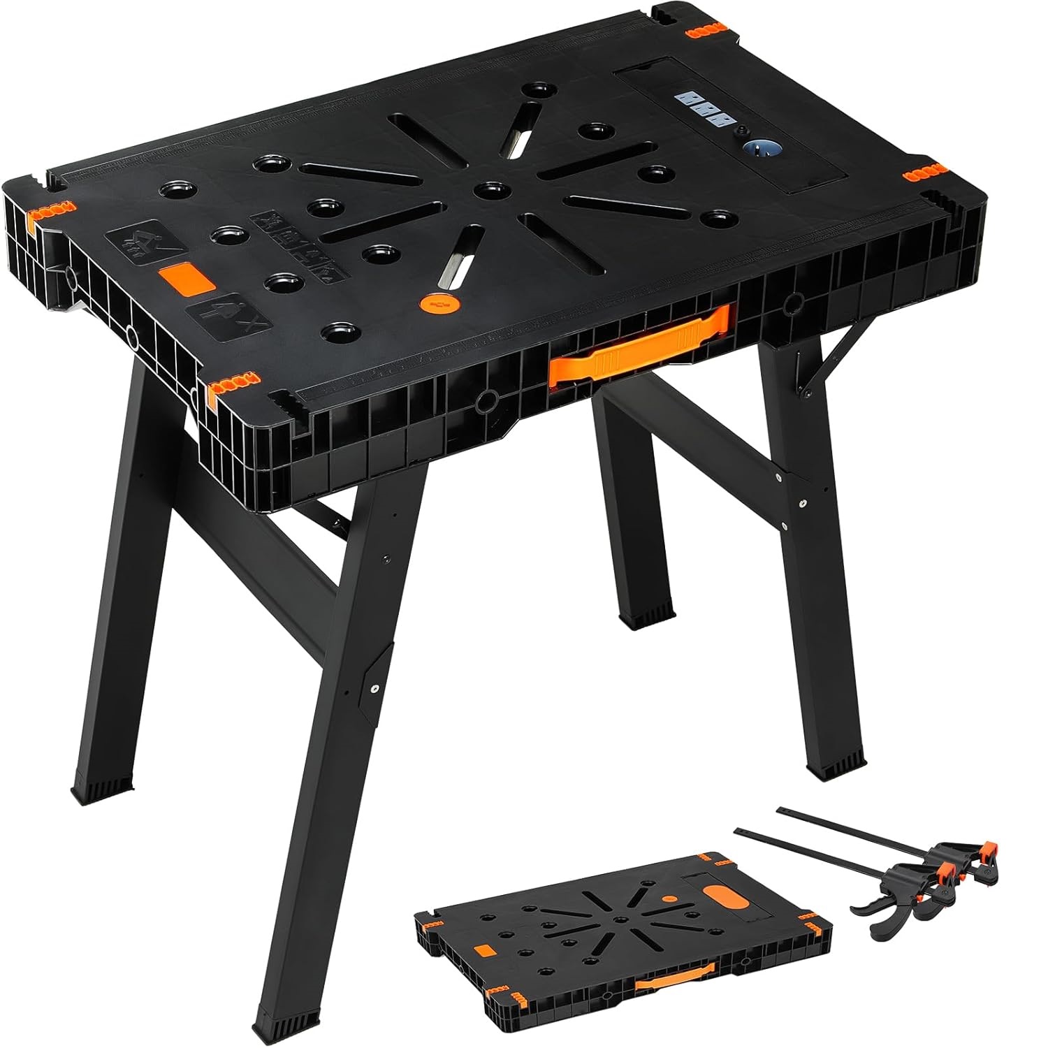 Workbench Portable Fold - Banco da Lavoro Pieghevole con Morsetti
