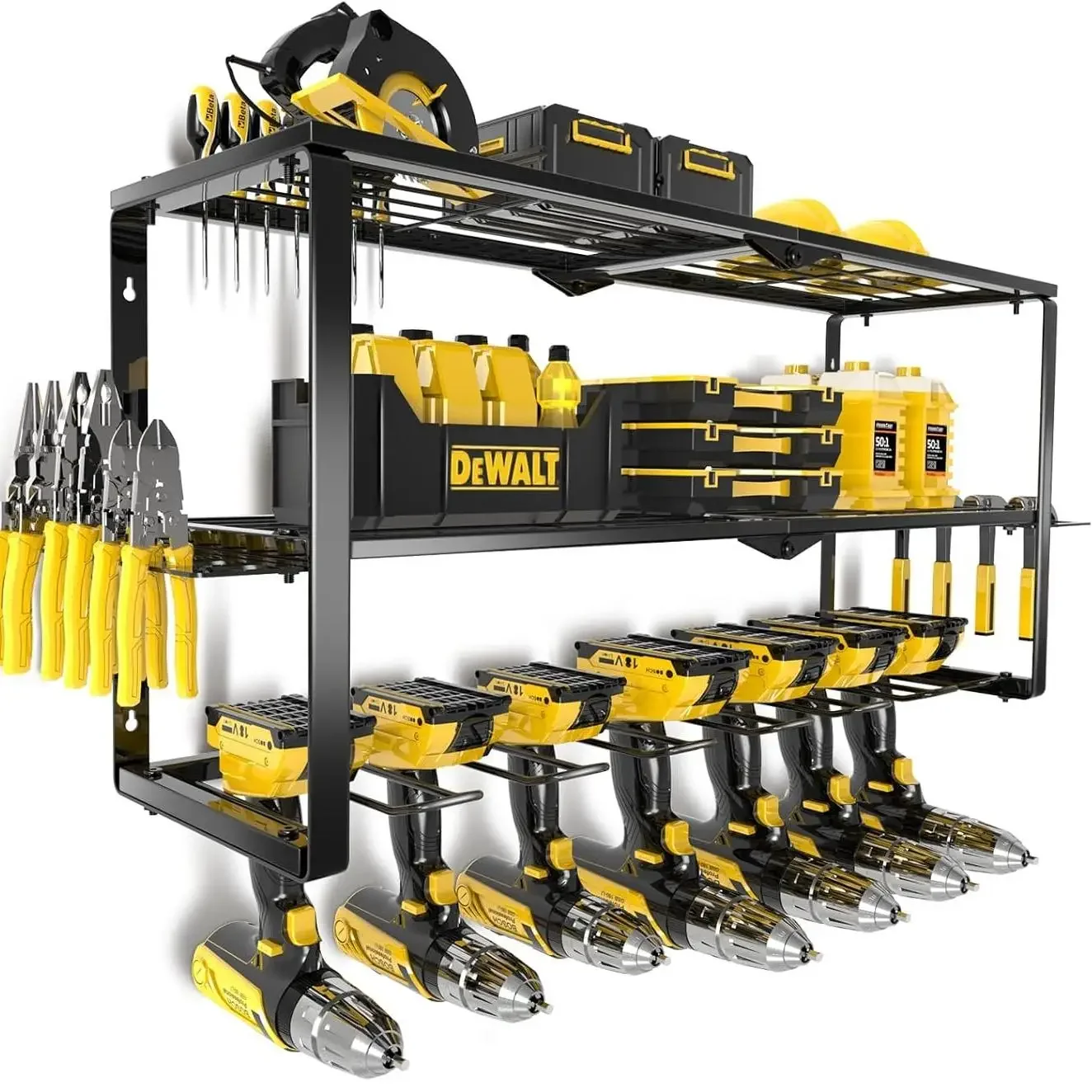 Workshop Tools Holder - Organizzatore per Utensili Elettrici in Metallo