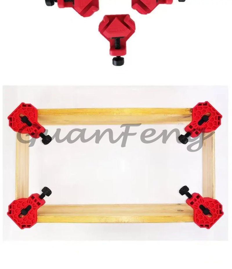 Angle Clamp 90 - Confezione da 4 morsetti angolari a