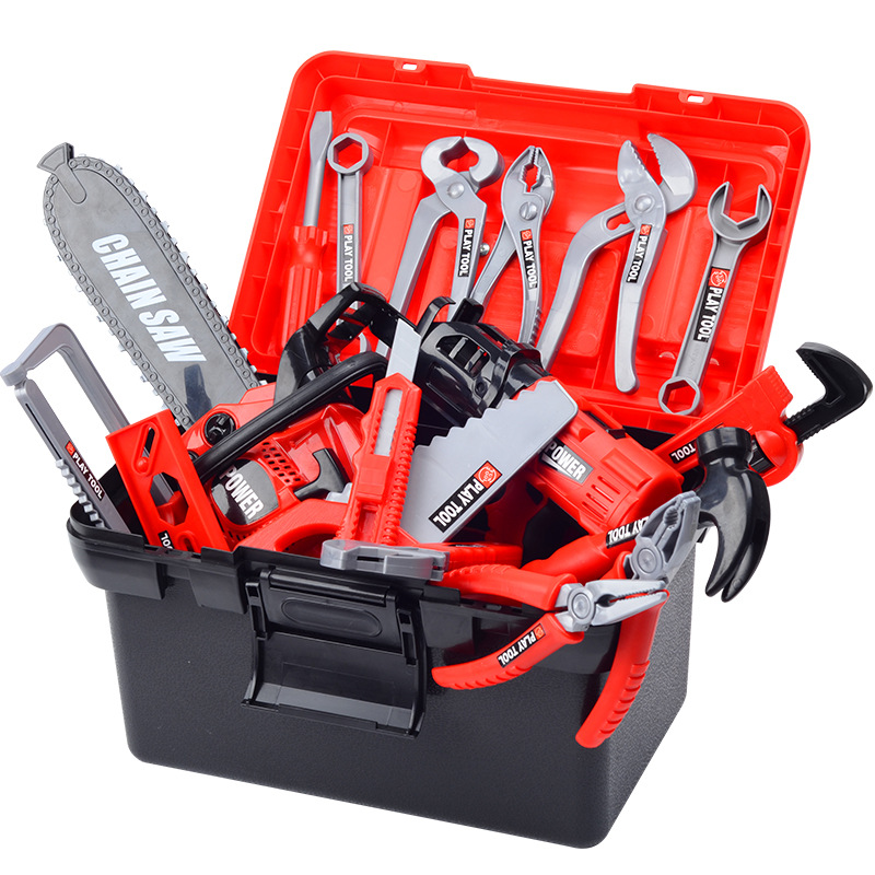 Workshop Tools Toy - Set di Attrezzi per Bambini, Giocattolo
