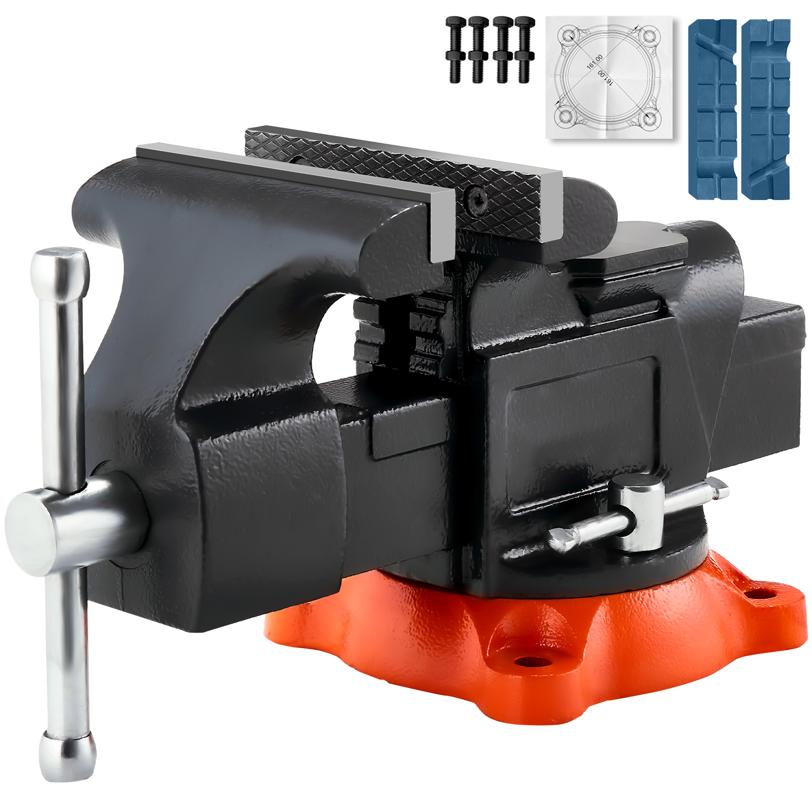 Workshop Tools Vice - VEVOR Morsa, Apertura Massima Ganascia 127