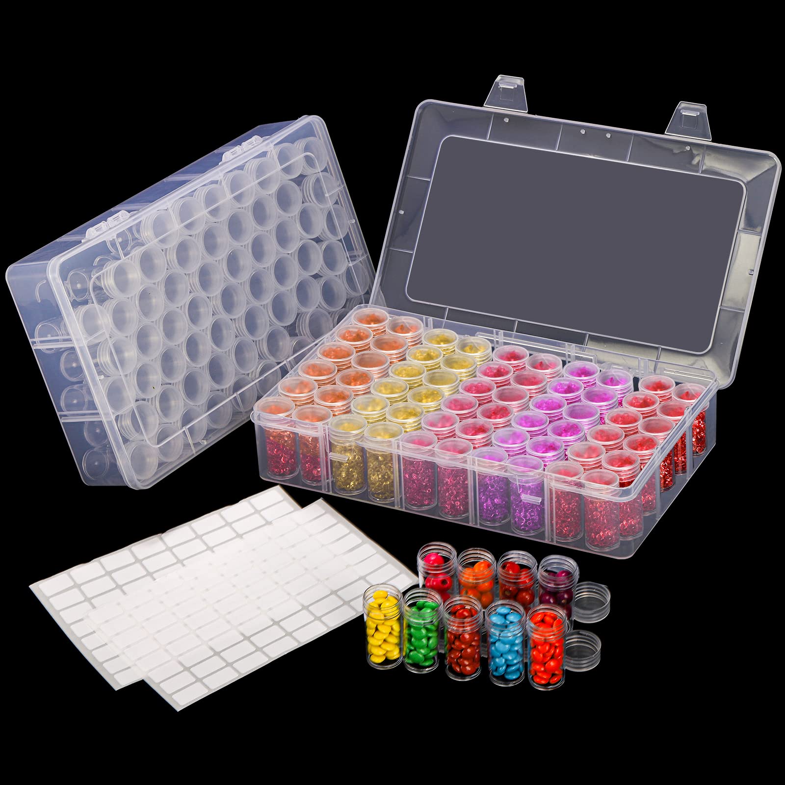 Tool Chest Cabinet - Scatola di Plastica con 24/30/38/60 Scomparti,