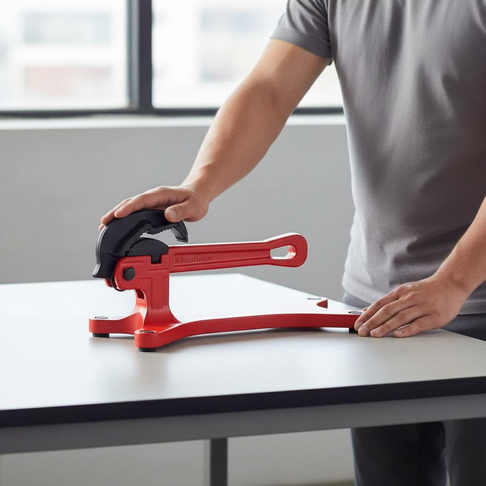 Workshop Hand Tools - Chiave per Tubi Autobloccante Portatile, Chiave