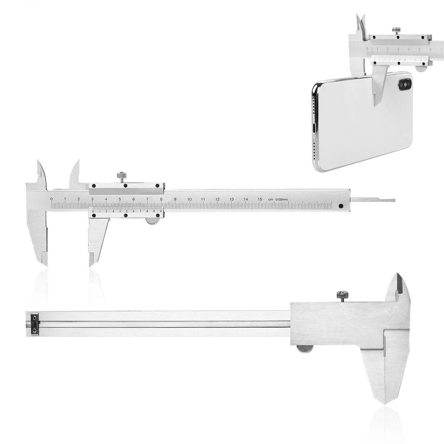 Workshop Tools In Engineering - Calibro a corsoio 0-150mm, precisione 0.02mm,