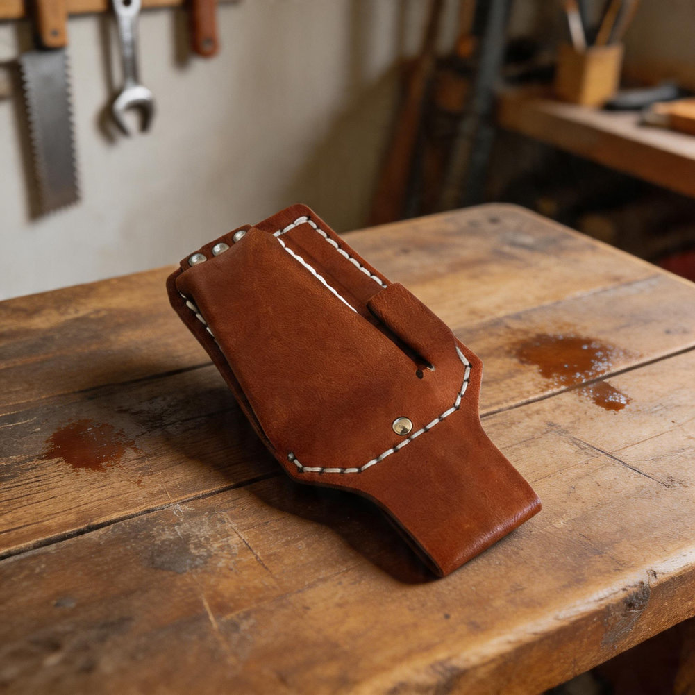Workshop Layout Tools - Robusta custodia per attrezzi in pelle