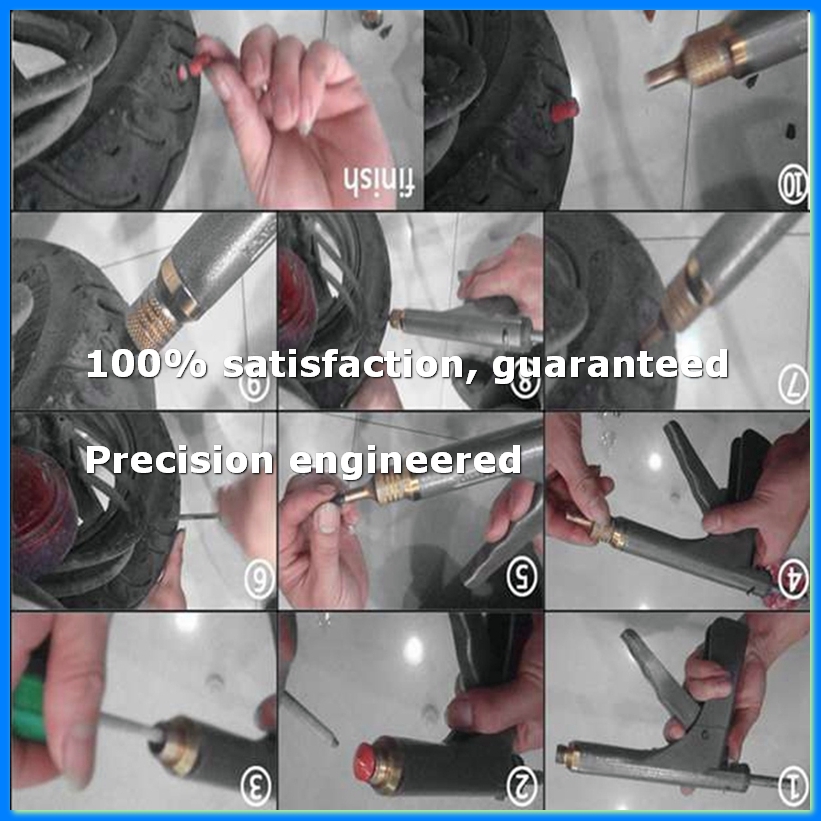 Tools For Garage - Kit Riparazione Pneumatici Auto Moto, Strumento