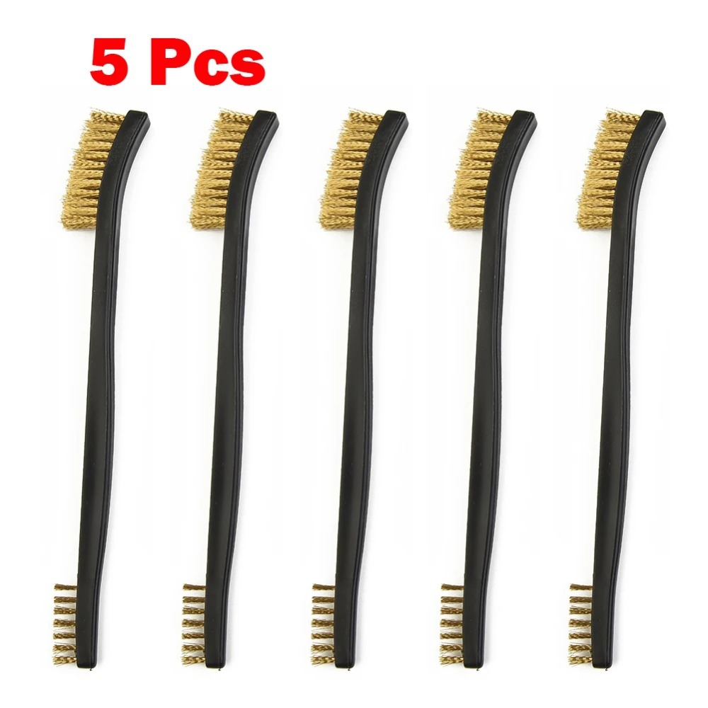 Set di 5 Spazzole Metalliche a - Workshop Hand Tools And Equipment recensione e prezzo