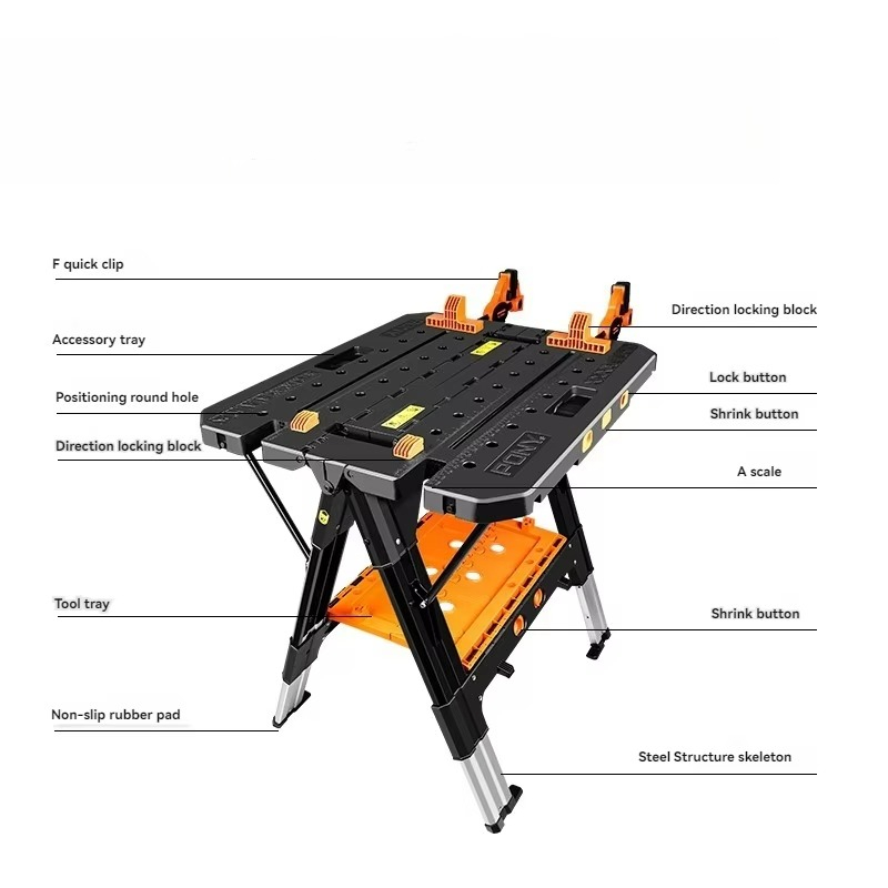 Tavolo da Lavoro Pieghevole Po - Workbench Portable Fold recensione e prezzo