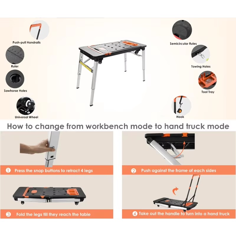 Carrello Multiuso Pieghevole 7 - Workbench Portable Fold recensione e prezzo