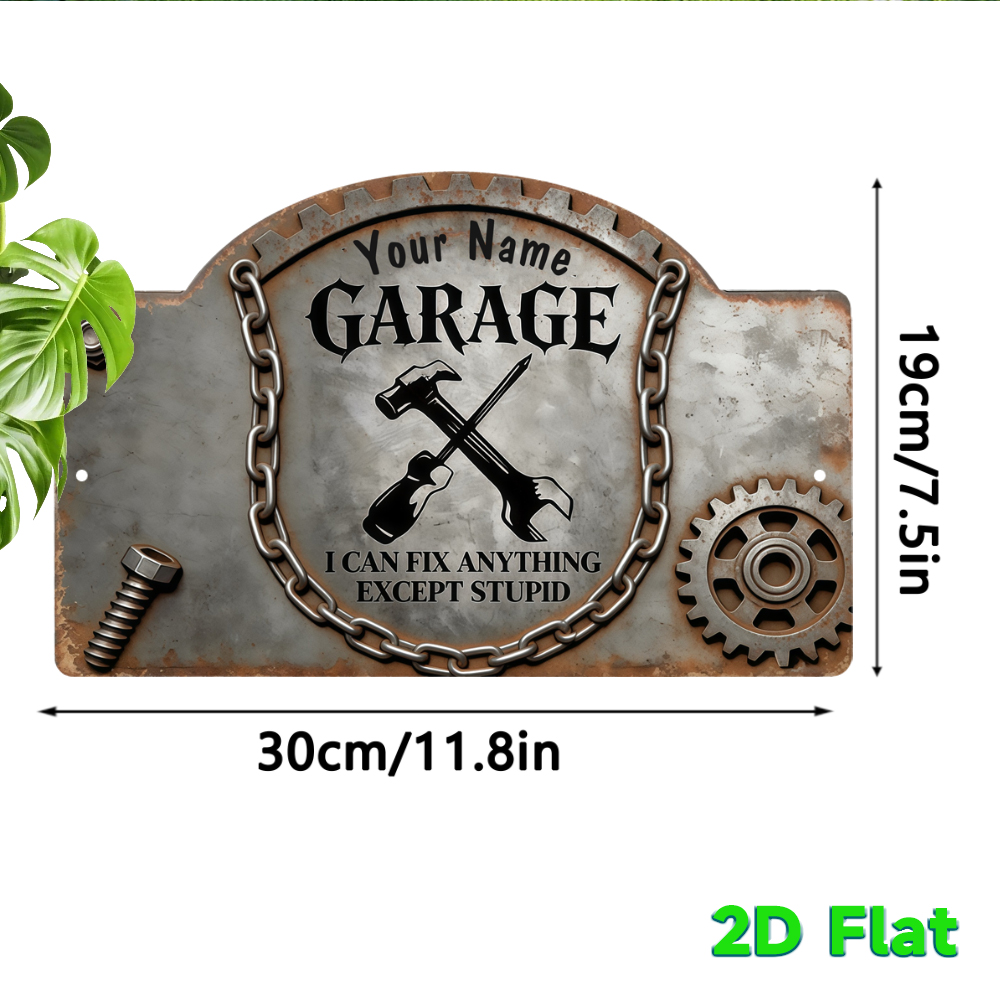 Insegna in Metallo Vintage Per - Workshop Tools And Names recensione e prezzo