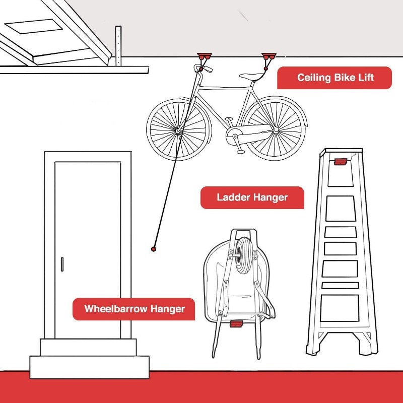 Ganci per scale resistenti: po - Workshop Tools On Wall recensione e prezzo