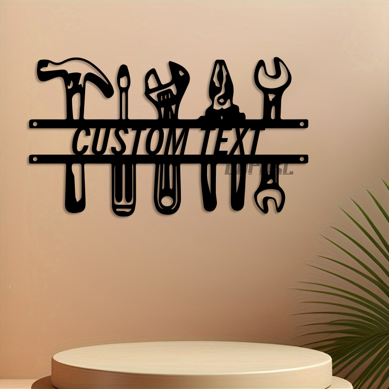 Arte da parete in ferro in sti - Workshop Tools And Names recensione e prezzo