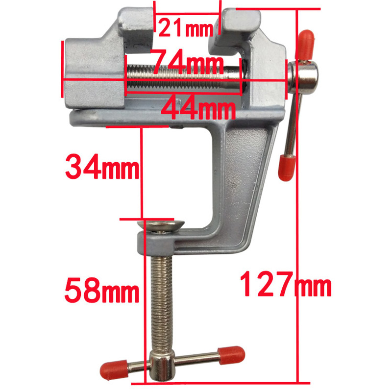 Mini morsetto da tavolo in all - Workshop Tools Vice recensione e prezzo