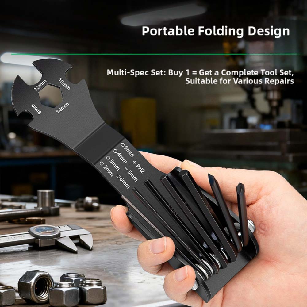 1pc chiave esagonale pieghevol - Workshop Hand Tools And Equipment recensione e prezzo
