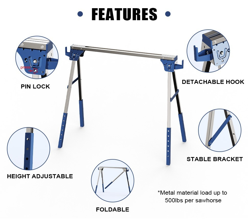 Cavallo a sega/supporto per se - Workbench Portable Fold recensione e prezzo
