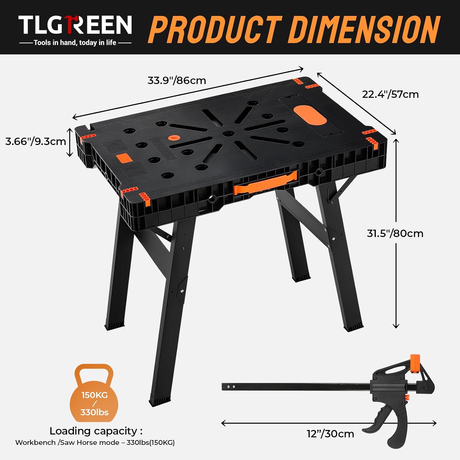 Banco da Lavoro Pieghevole con - Workbench Portable Fold recensione e prezzo