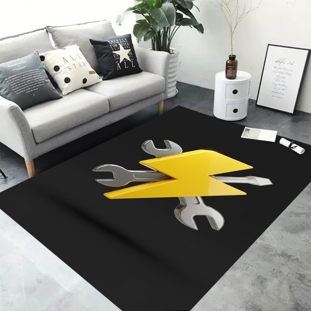 Tappeto Antiscivolo con Stampa - Workshop Tools Logo recensione e prezzo