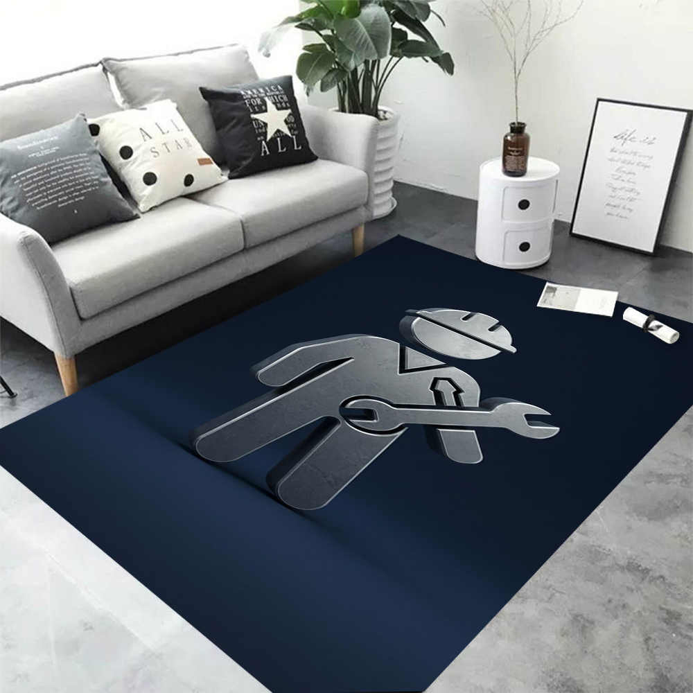 Tappeto Antiscivolo con Stampa - Workshop Tools Logo recensione e prezzo