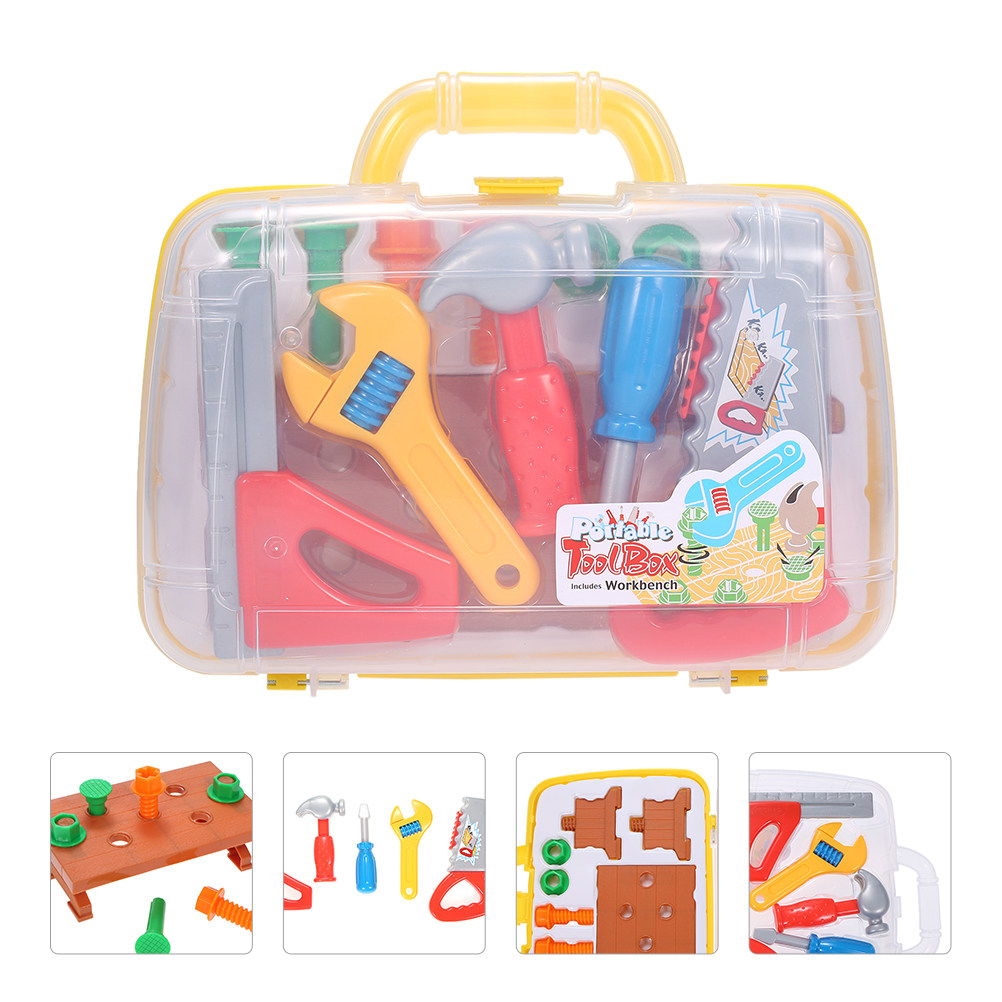 1 Set di Attrezzi in Plastica  - Workshop Tools Toy recensione e prezzo