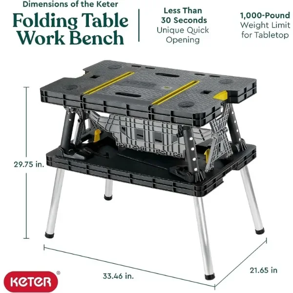 Banco da lavoro pieghevole por - Workbench Portable Fold recensione e prezzo