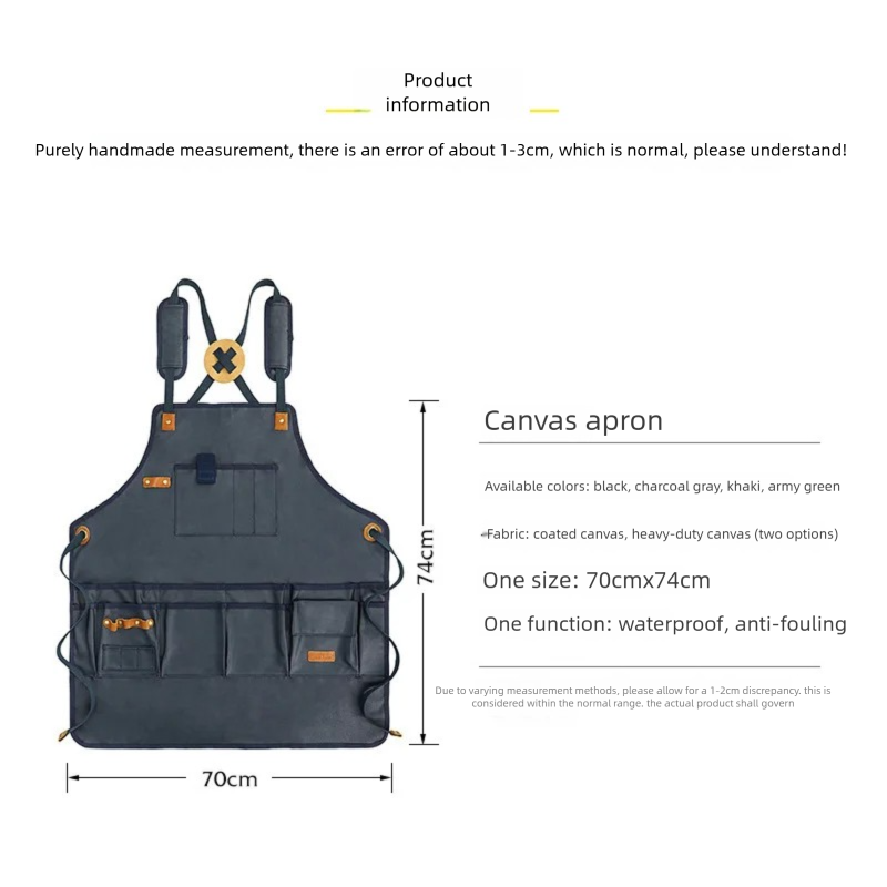 Grembiule in tela resistente c - Workshop Tools Logo recensione e prezzo