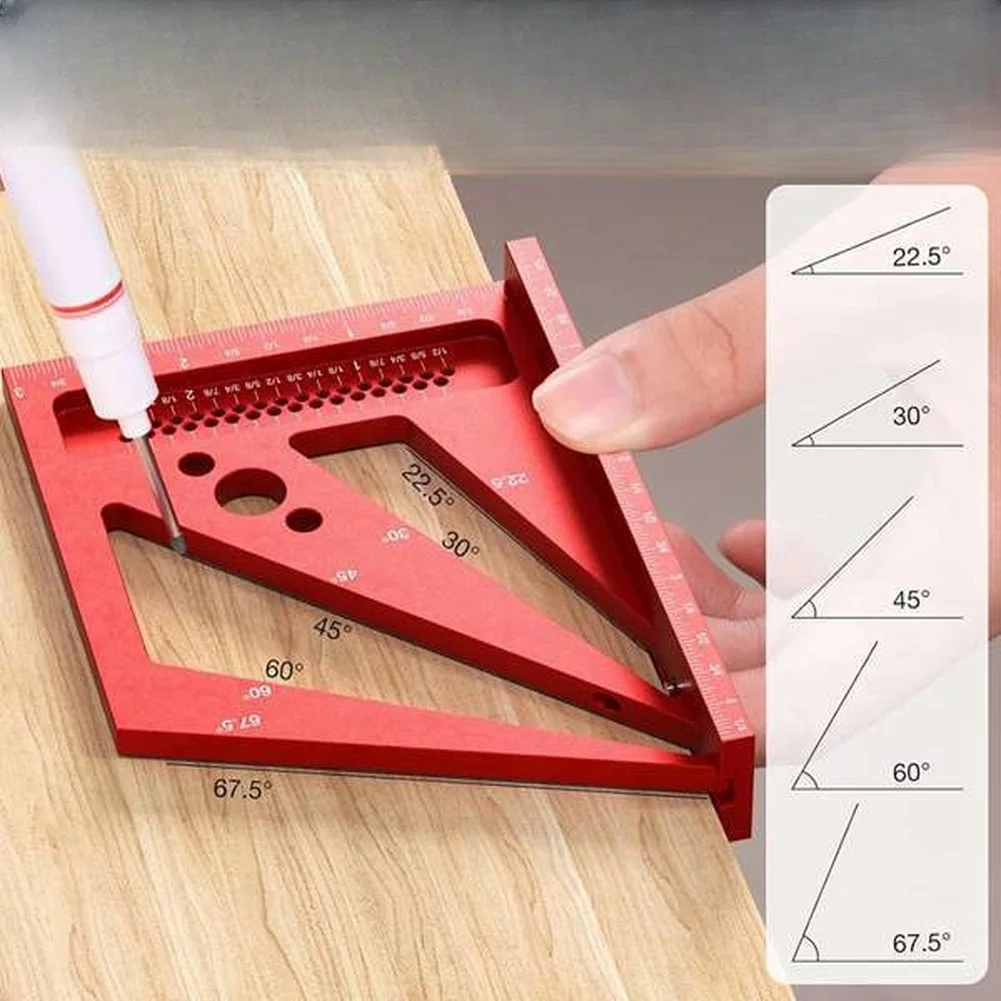 Goniometro 3D Rosso Multi-Ango - Workshop Layout Tools recensione e prezzo