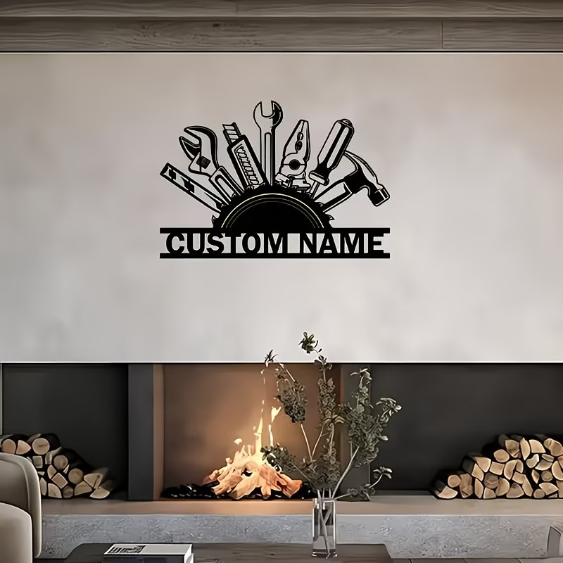 Decorazione Murale in Metallo  - Workshop Tools And Names recensione e prezzo